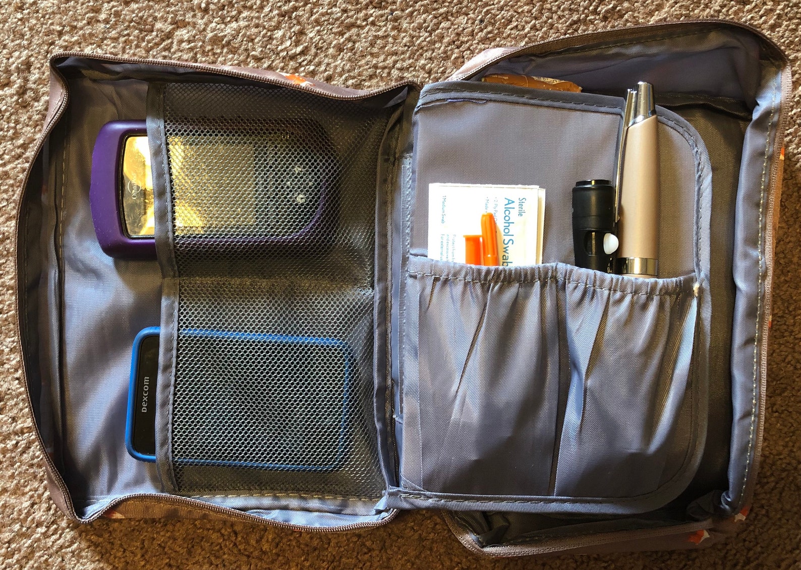 Diabetes supply carrying bag Etsy