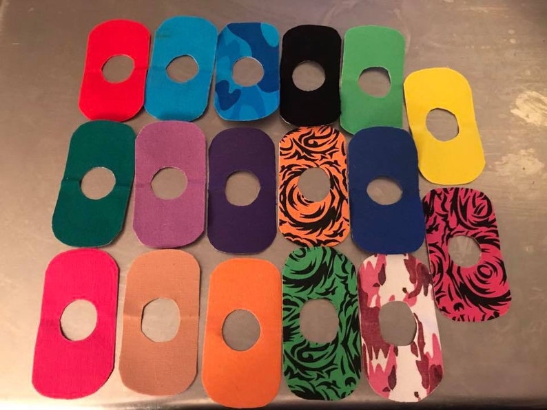 Diabetes sensor adhesive patch set 10 plus tac and Etsy