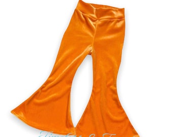 Orange Toddler Pants - Etsy