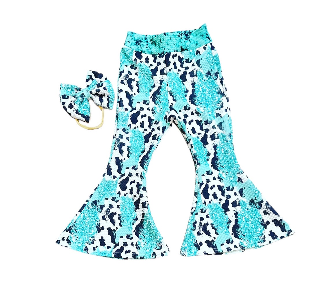 Baby Bell Bottoms, Baby Flare Pants, Newborn Bell Bottoms, Baby Girl