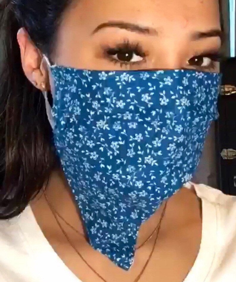 Bandana Face Mask Breathable Face Mask Thin Mask Single Etsy