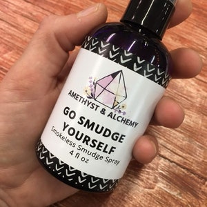 Smokeless Smudge Spray: Palo Santo & White Sage, Space Clearing, Alcohol-Free