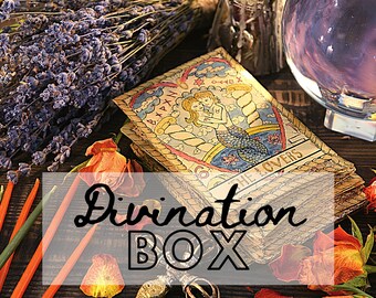 Mystery Tarot Box, Divination Tools Mystery Box