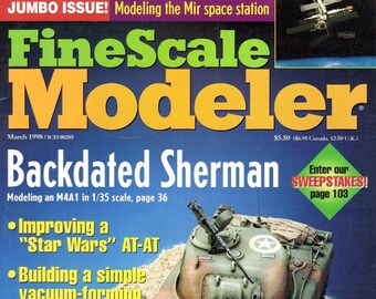 FineScale Modeler Magazine L’outil indispensable pour le modèle Mars 1998