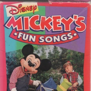 Mickey's Fun Song Disney Campout at Walt Disney World Early Tape Used image 1