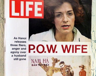 Life Magazine September 29 1972 POW Wife Anger and Agony