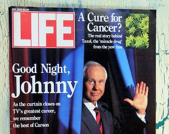 Life Magazine May 1992: Remembering Johnny Carson