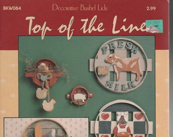 Top of the Line  Decorative Bushel Lids Paint and Craft Book