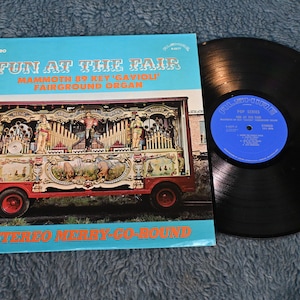 Mammoth 89 Key Gavioli  Fun At The Fair A Stereo Merry-Go-Round Lp Vinyl Record 1972
