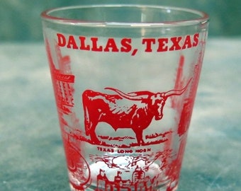BTS Dallas Texas Shot Glass