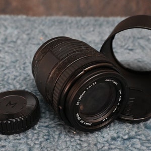 Sigma UC Zoom 70-210mm 1:4-5.6 5.6 UC Zoom Lens Maxxum Len Mount