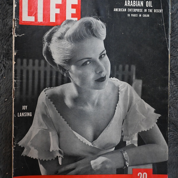 Life Magazine March 28, 1949 JOY LANSING