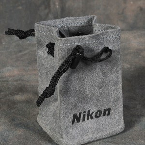 Nikon Drawstring Camera Lens Bag Protector Pouch