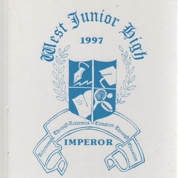 Junior High Yearbook Etsy