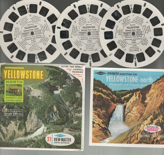 Yellowstone National Park North View Master Reels A 3091 Etsy