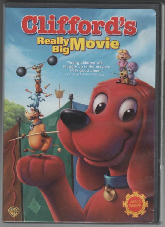 Clifford's Really Big Movie DVD 2004 Scholastic Entertainment 85393492823