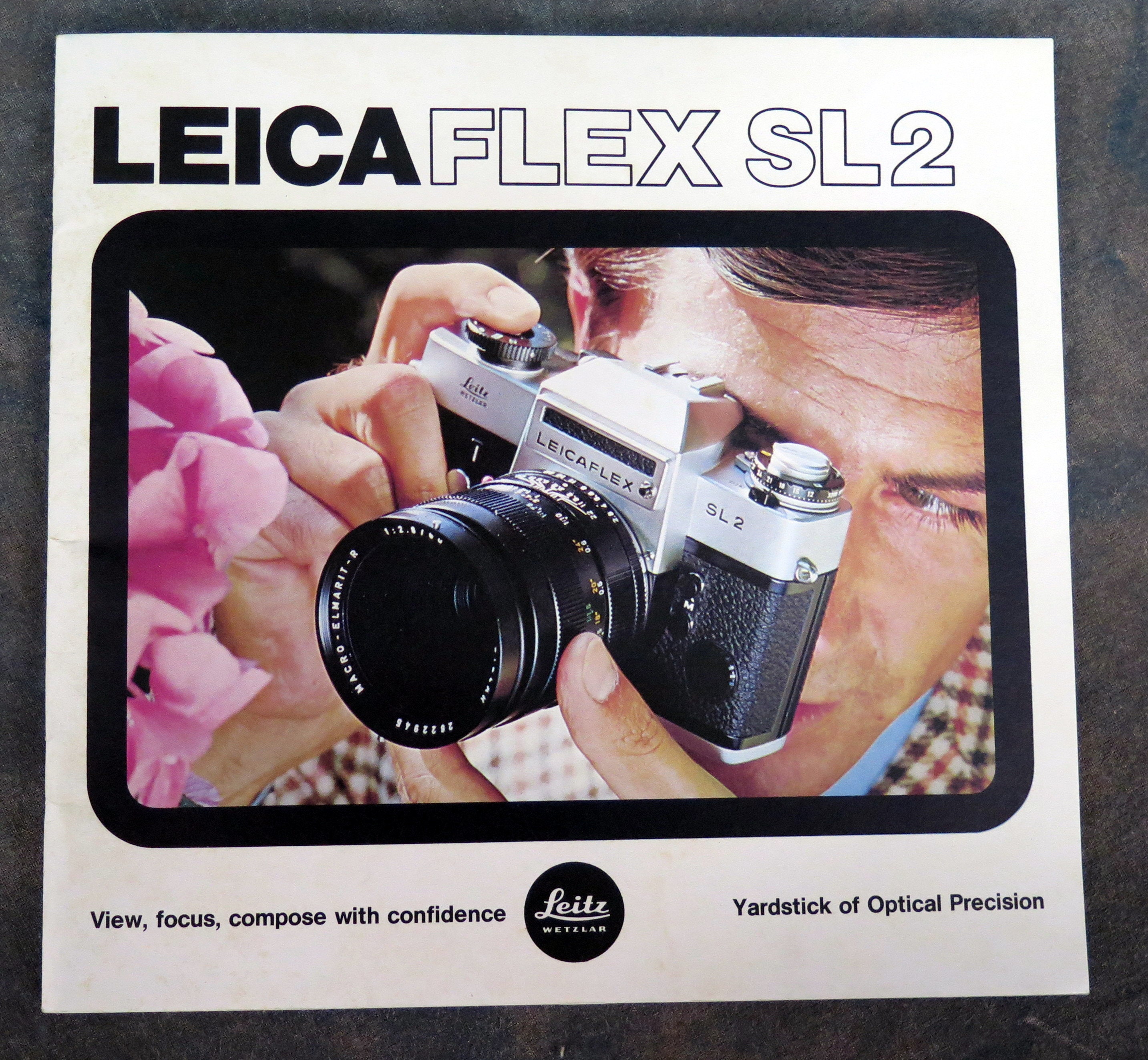 Leica Leitz Leicaflex SL2 Photography Catalog Brochure Covers