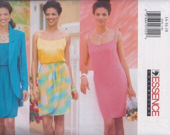 Butterick 5546 Misses'/Misses' Petite Jacket, Dress, Top & Skirt