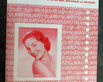 Unsuspecting Heart By Freddy James , Joe Beal & Bob Singer 1954 Sheet Music