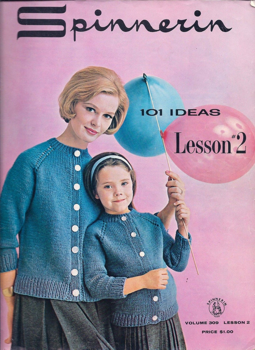 Spinnerin 101 Ideas Lesson 2 Magazine - Etsy