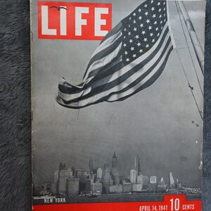 Life Magazine 14. April 1941 New York