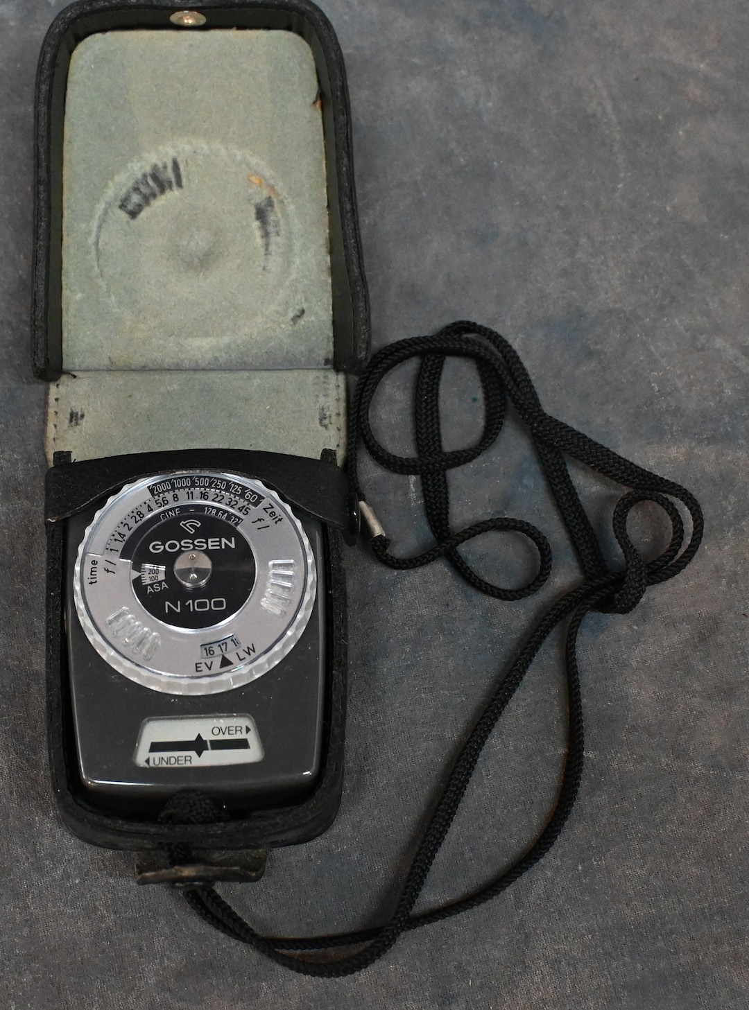 Gossen N100 Light Meter With Case, Battery and Strap Etsy