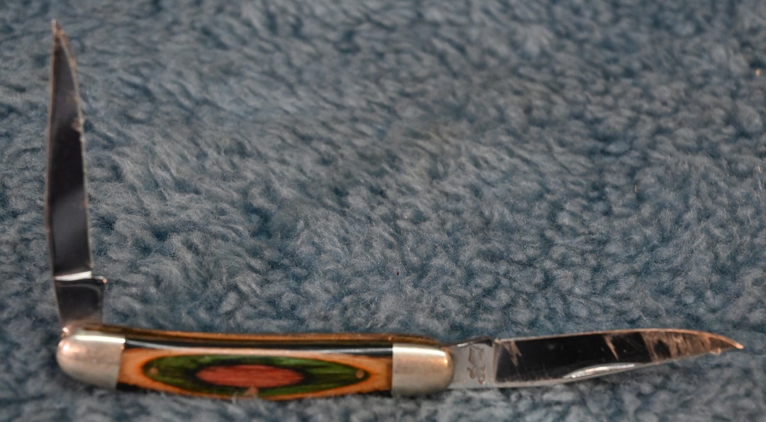 Frost Cutlery Frostwood 2 Blade Knife - Etsy