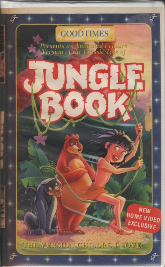 Jungle Book Goodtimes an Animated Feature Version 1994 Used - Etsy Jungle Book Goodtimes an Animated Feature Version 1994 Used - Etsy