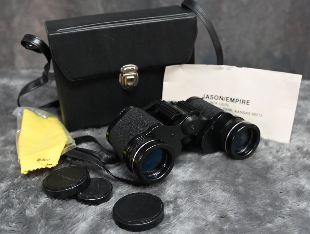 JASON Empire 266 Binoculars 7x35 Coated Extra Wide Angle Fast Focus