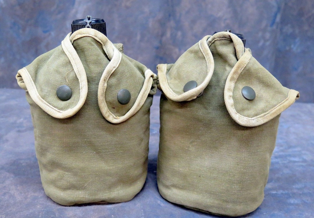 Canteens With Belt Loops Lot of 2 No Cups Etsy