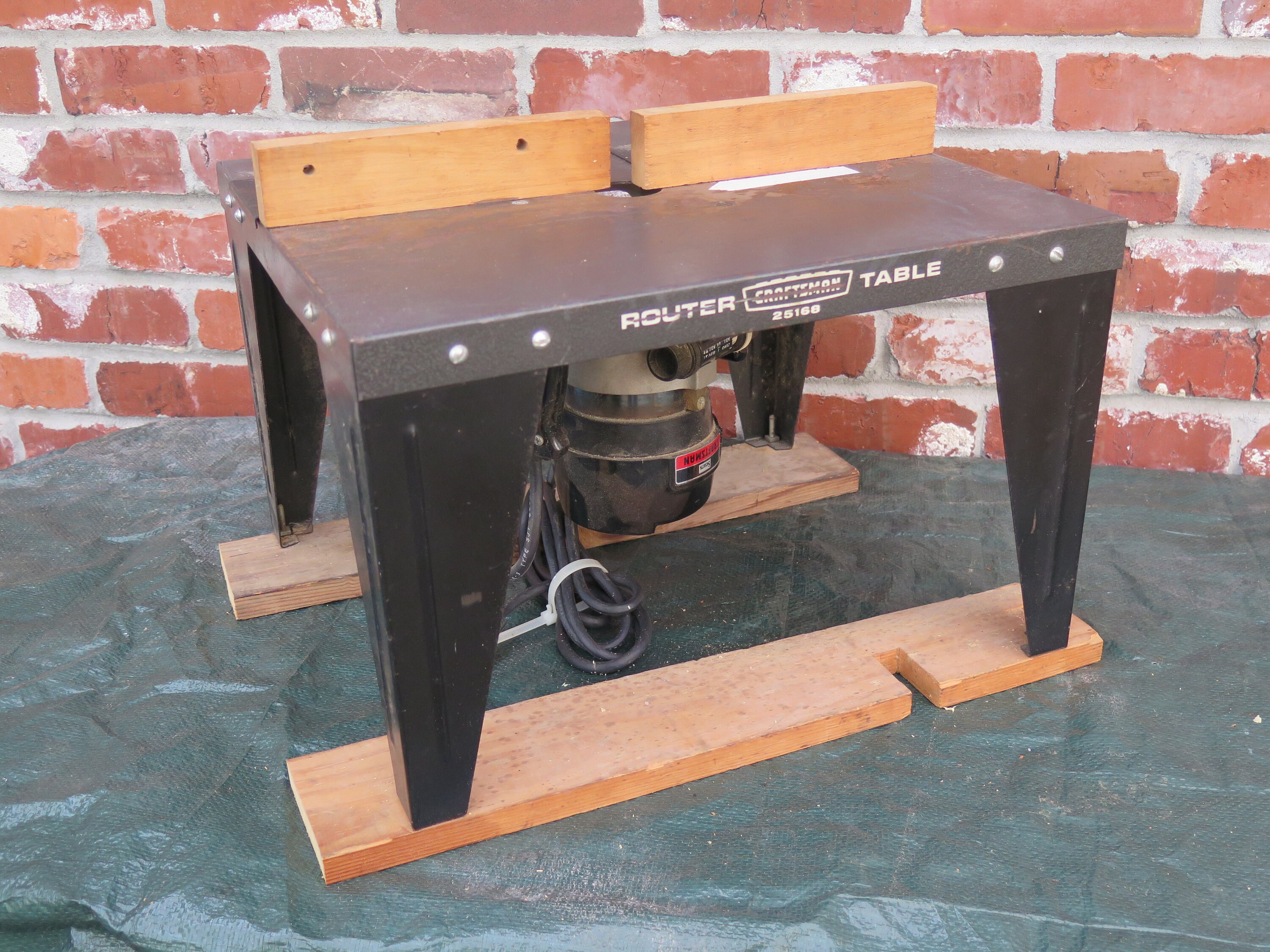 Craftsman Power Router Model 315.17480 With Craftsman Table