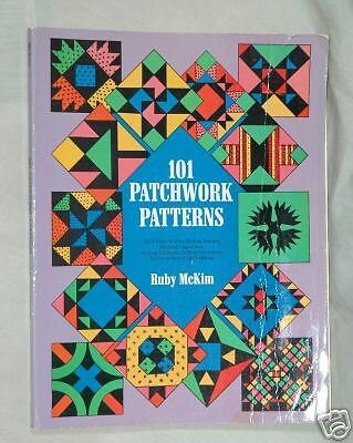 101 Patchwork Patterns by Ruby Mckim Book - Etsy