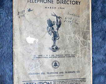 Telephone Directory  Jackson, TN  194 4 March Southern Bell