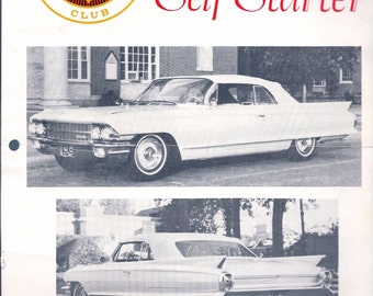 Cadillac La Salle Club THE SELF-STARTER Nov/Dec 1982 Magazine