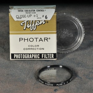 Tiffen Photar +1 Nahaufnahme Fokus Portrait tropfen in Serie 6 VI 41,3mm