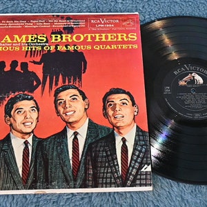 The Ames Brothers Sing Famous Hits Of Famous Quartets Vinyl LP Record