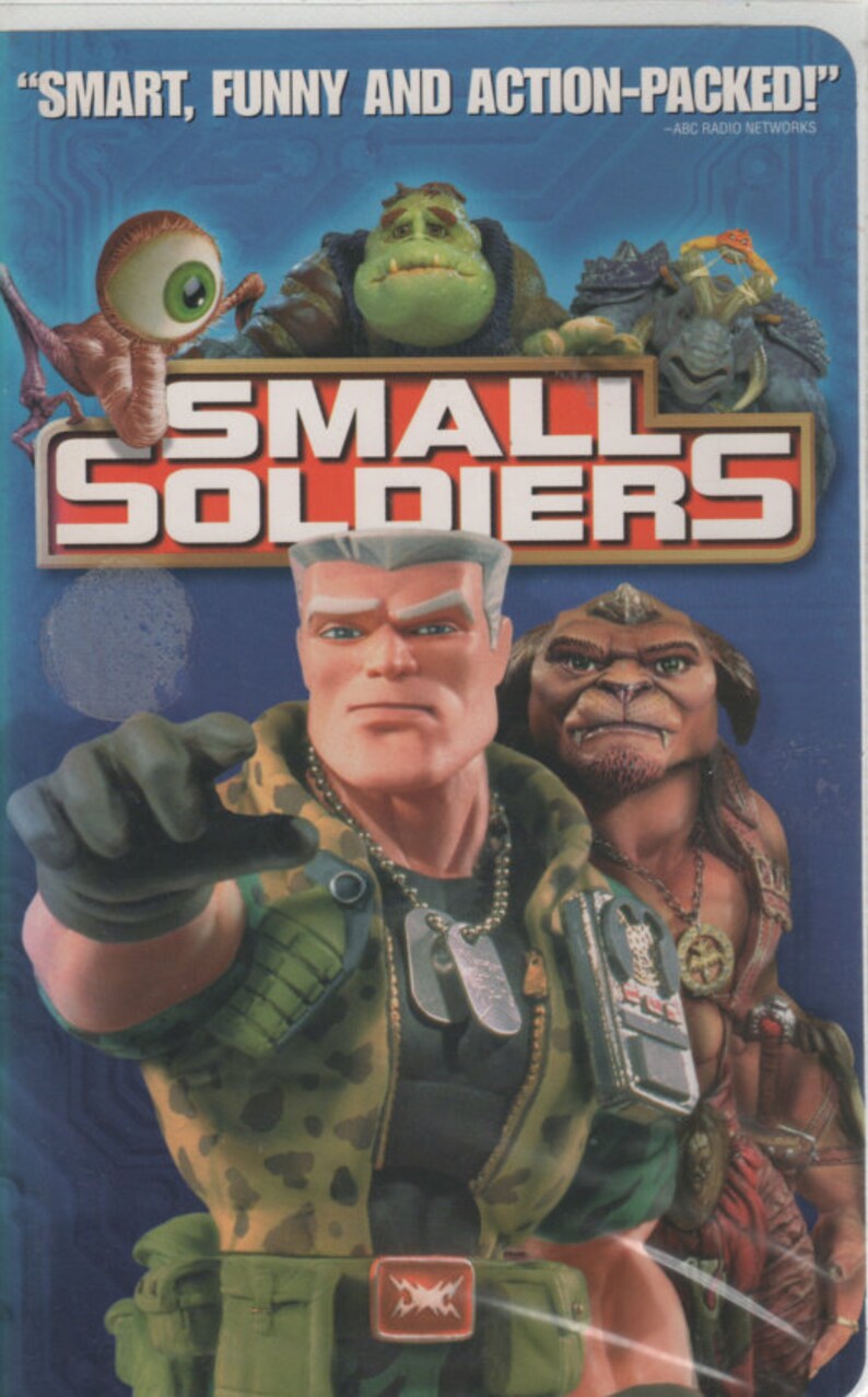 Small Soldiers VHS 1998 PG-13 Smart Funny and Action Packed | Etsy