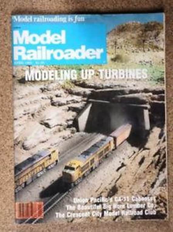 Model Railroader Magazine April 1981 Etsy