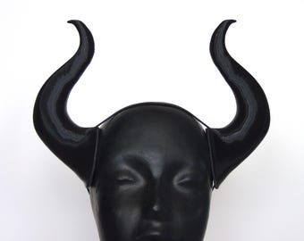 Wearable Demon Horns | 3D Printed | Elastic Fastening | For Costume And Cosplay