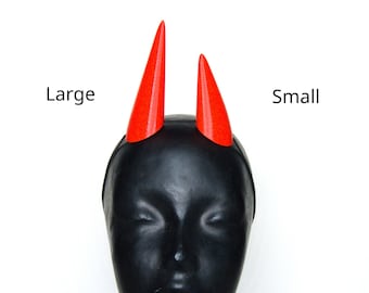Power Horns Wearable 3D Printed | Cosplay Accessory | Elastic Fastening | Perfect For Cosplay And Costume