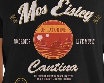 Vintage Mos Eisley Cantina T-Shirt: Retro Star Wars Tee