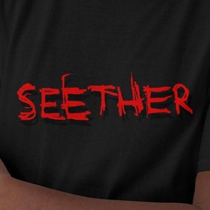 Seether Reaper Rock N Roll band Music Logo Unisex Short-Sleeve Unisex Tee Vintage T-Shirt S - 3XL