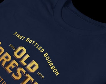 Old Forester Bourbon Logo Short-Sleeve Unisex T-Shirt S - 3XL