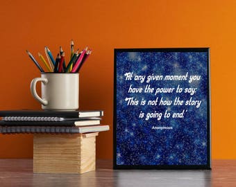 Quote Prints, Motivational Quote, Wall Print Quote, Printable, Poster, Quotes for Office, Inspirational Quote, Printable Office Art, Success