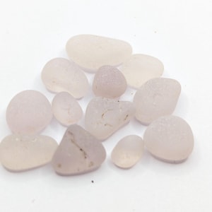Sunpink Sun purple Tinies Ex Burnmouth 12 pcs Sun Pale Lavender Pink Scottish Sea Glass Genuine Naturally Frosted Quality Sea Glass