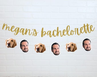 Custom Bachelorette + Dog DUO | Bachelorette Decorations | Custom Bachelorette Party