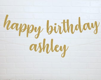 happy birthday banner etsy