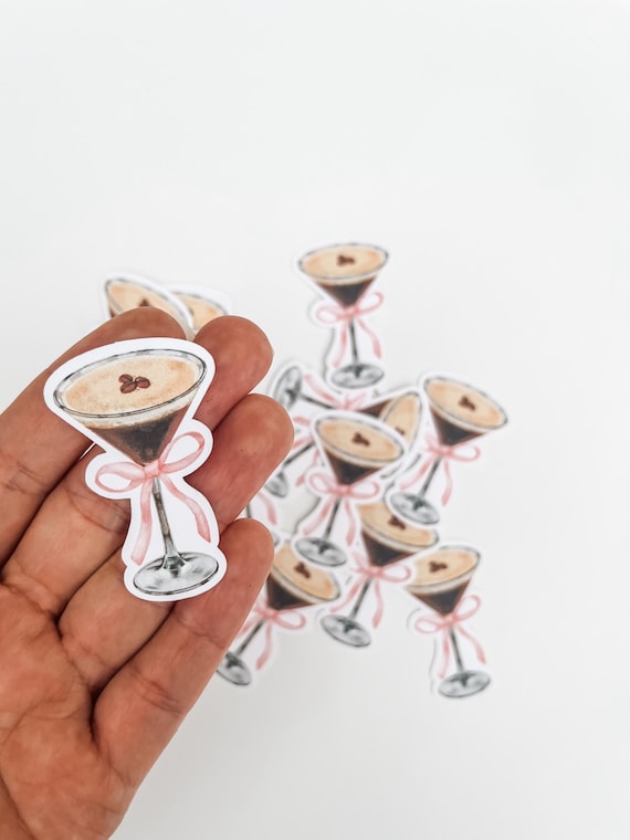 XL Espresso Martini Confetti | Martini Birthday Decorations | Galentine's Party | Tini Bit Older Birthday