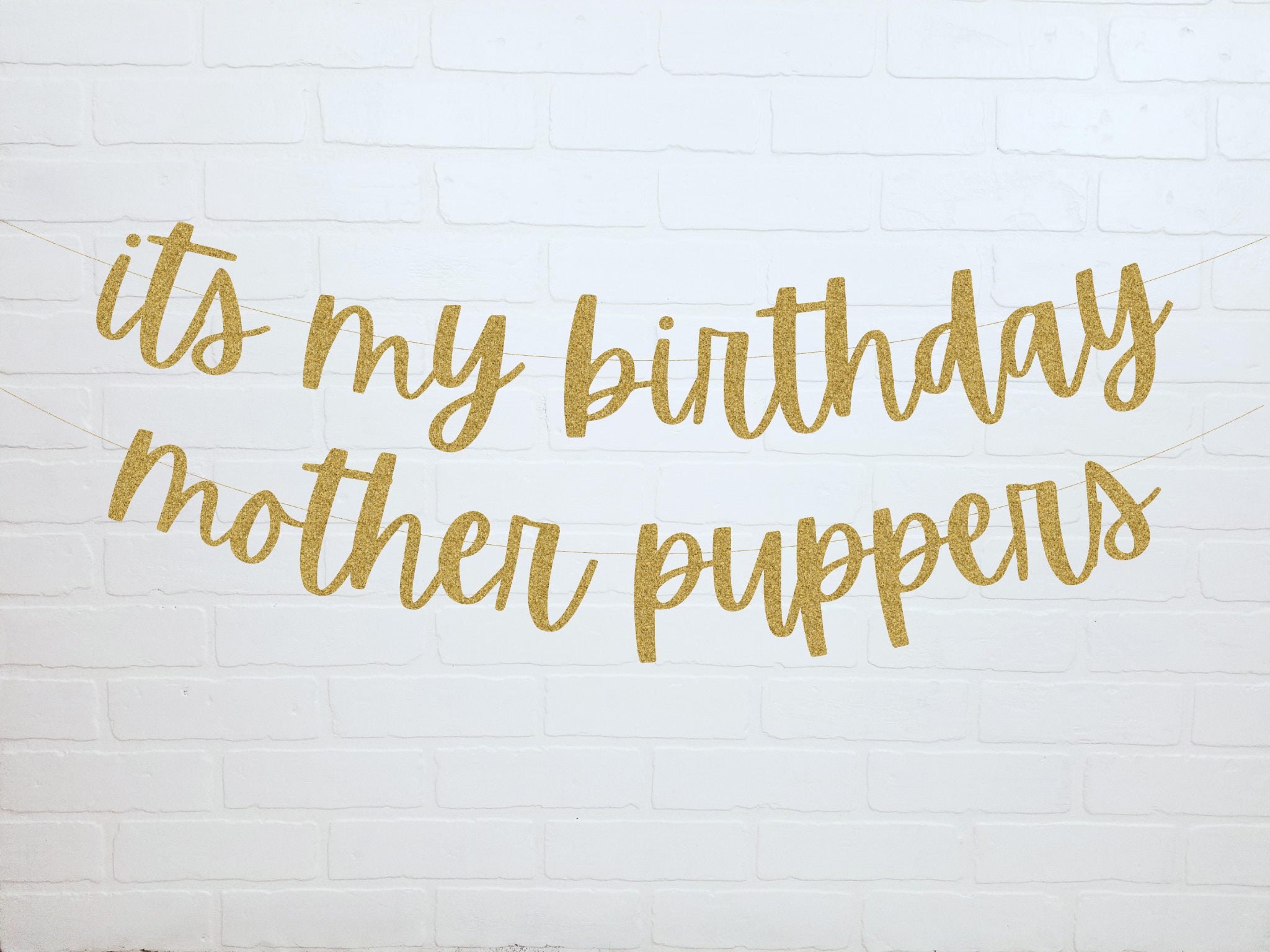 Dog Birthday Banner | Puppy Birthday Party | Dog Birthday Decorations…