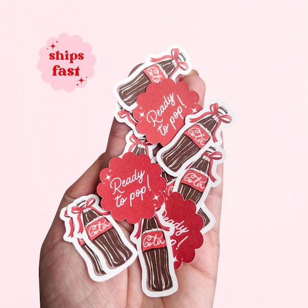 Ready to Pop Baby Shower | 50 pack Soda confetti | Baby Shower Decorations